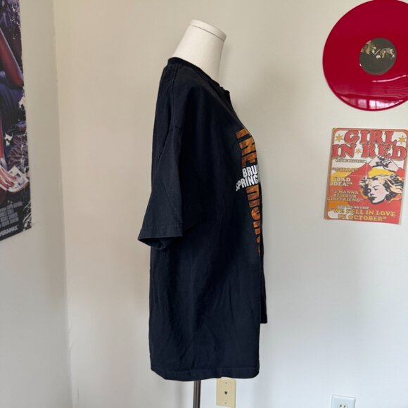 Bruce Springsteen The Rising Concert Band Black, White, and Orange Graphic Tee - Picture 5 of 13